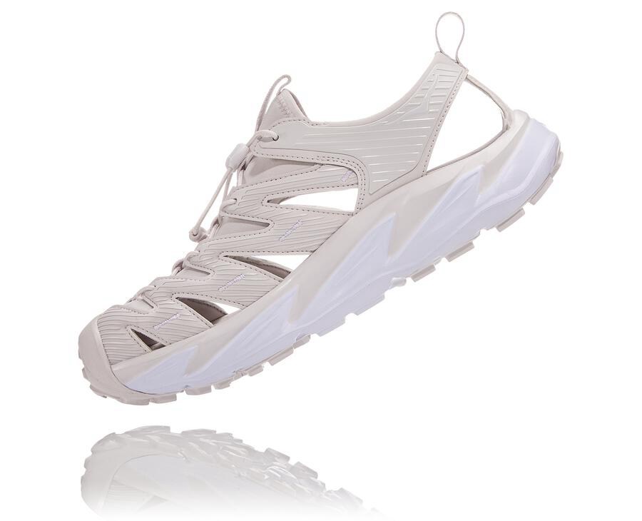Hoka One One Mens Sandals - Hopara - White - QJRH15402